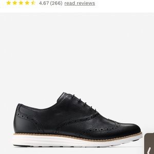 Cole Haan black grand OS dress shoes